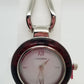 Silver base metal fashion watch with adjustable strap